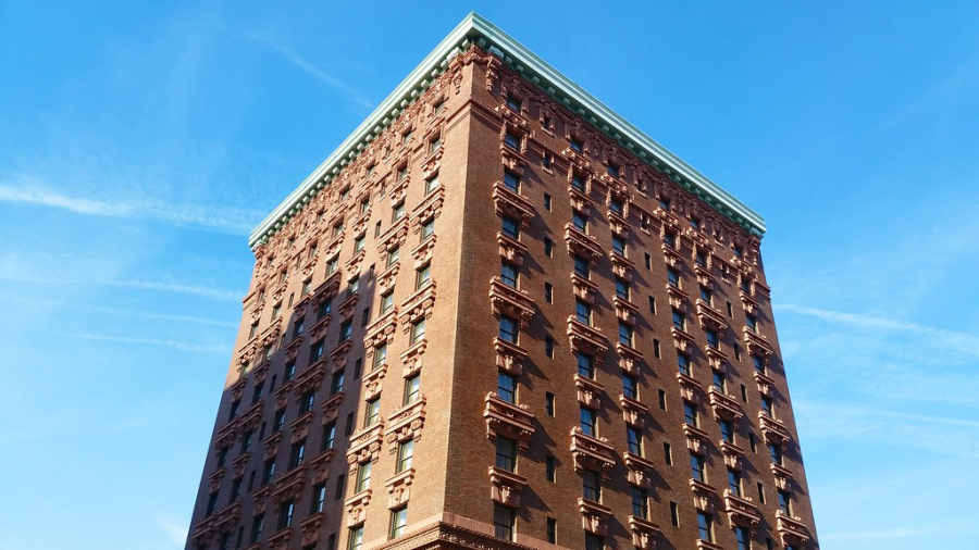 The Lucerne Hotel in the Upper West Side of Manhattan has been the focus of controversy over the past year, serving as a temporary homeless shelter during the Coronavirus pandemic. 