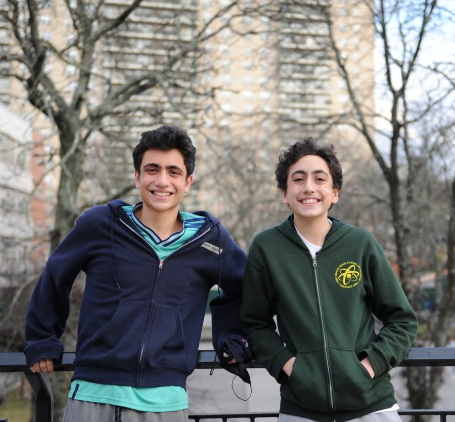 Fraternal twins Louis Nahon '23 and Raphael Nahon '23 rarely argue, sharing a lot of the same friends, classes, and extracurricular activities. "The main questions we get are who is taller, older, or smarter (me, me, and me)," said Louis.