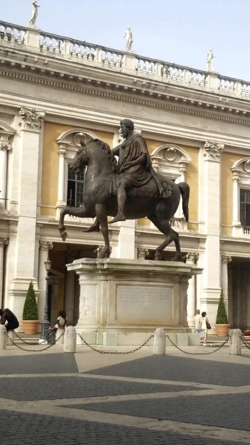 Referencing this statue of Marcus Aurelius in Rome, 19th century American writer Henry James professed, “I doubt if any statue of king or captain in the public places of the World has more to commend it to the general heart.’ Photograph used by permission of the photographer.