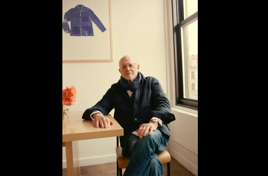 Here is Millard ‘Mickey’ Drexler '62 at Alex Mill’s headquarters in Soho, New York City.